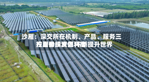 沙雁：深交所在机制、产品、服务三方面持续发力 不断提升世界投资者投资便利度-第2张图片
