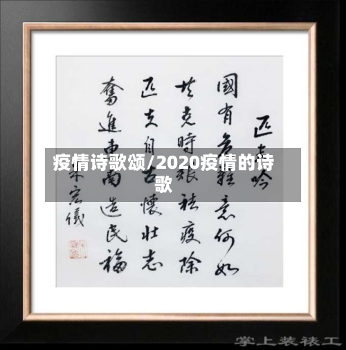 疫情诗歌颂/2020疫情的诗歌