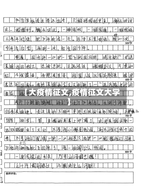 【大疫情征文,疫情征文大学】-第2张图片