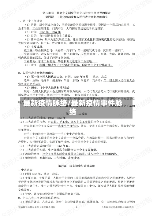 最新疫情脉络/最新疫情事件脉络-第2张图片
