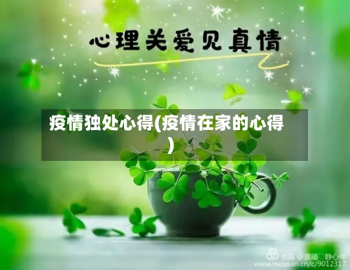 疫情独处心得(疫情在家的心得)-第3张图片