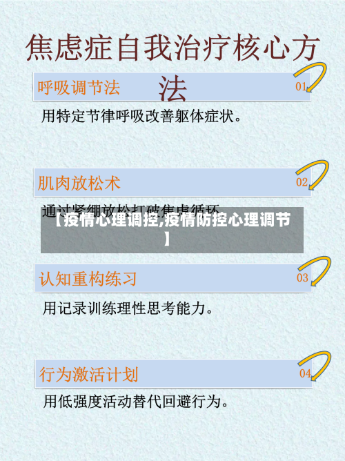 【疫情心理调控,疫情防控心理调节】
