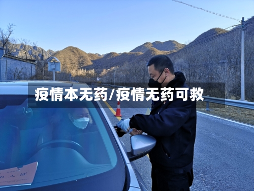 疫情本无药/疫情无药可救-第3张图片