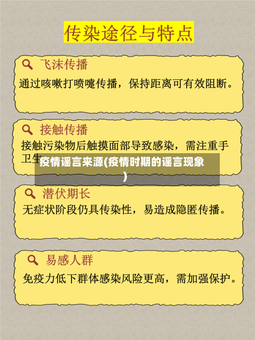 疫情谣言来源(疫情时期的谣言现象)