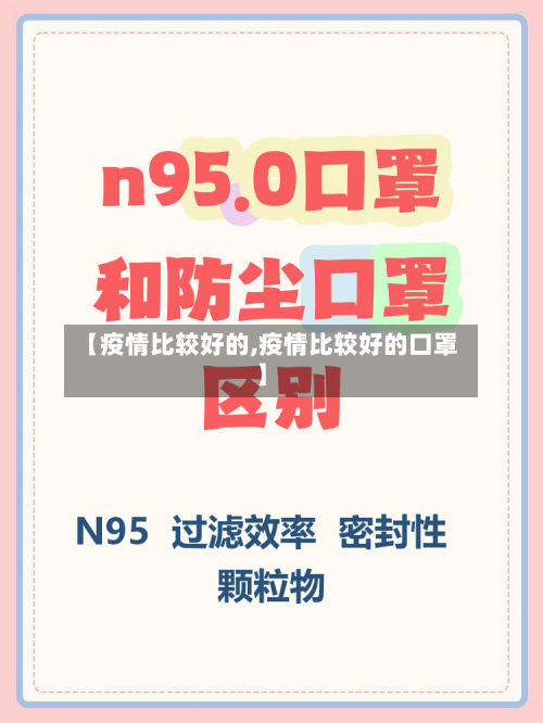 【疫情比较好的,疫情比较好的口罩】