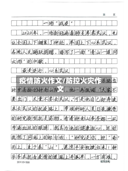 疫情防火作文/防控火灾作文