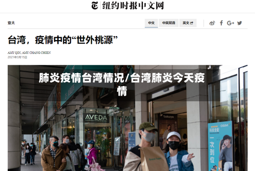 肺炎疫情台湾情况/台湾肺炎今天疫情-第3张图片